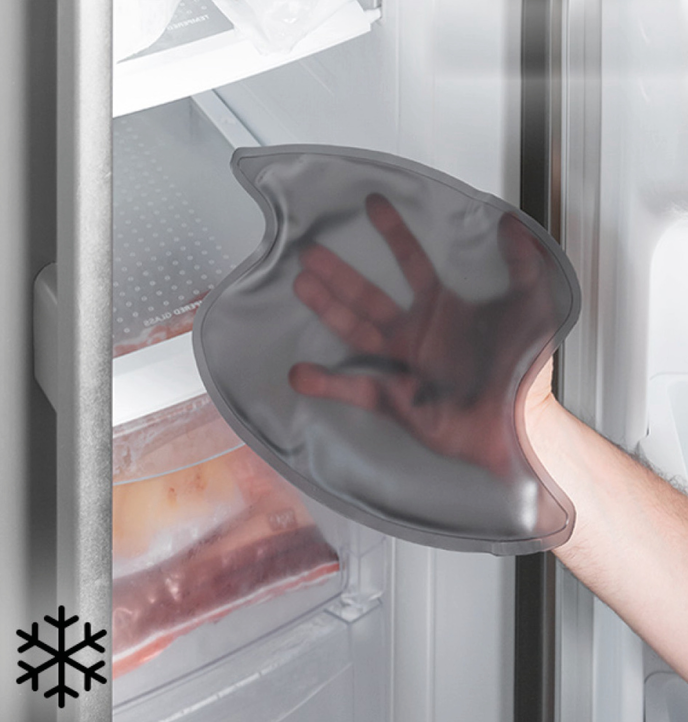 încălzire unică cu gel: înveliș răcoritor pentru genunchi